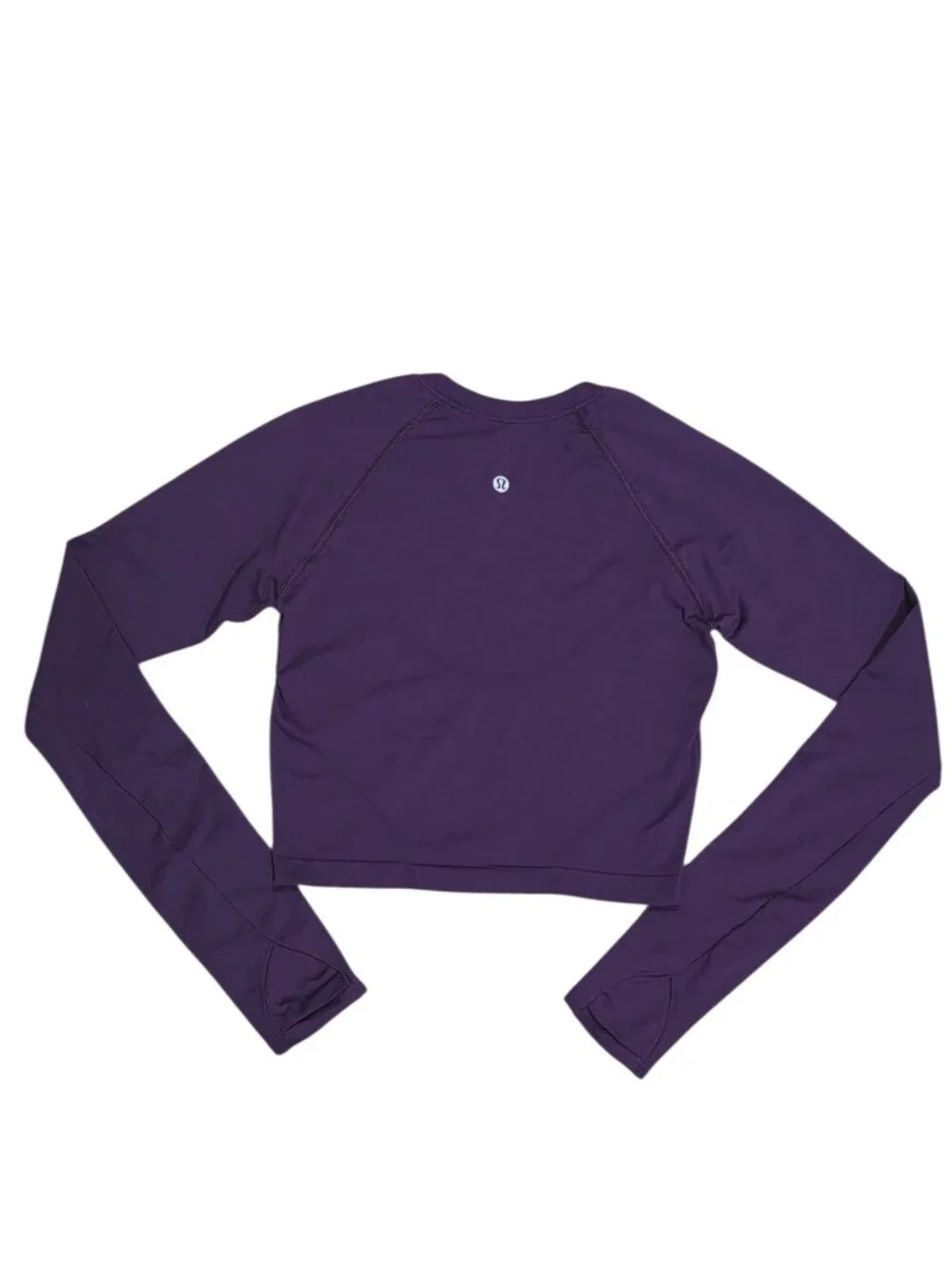 Lululemon Swiftly Tech Cropped Long-Sleeve Shirt 2.0 Size 6 Dramatic Magenta